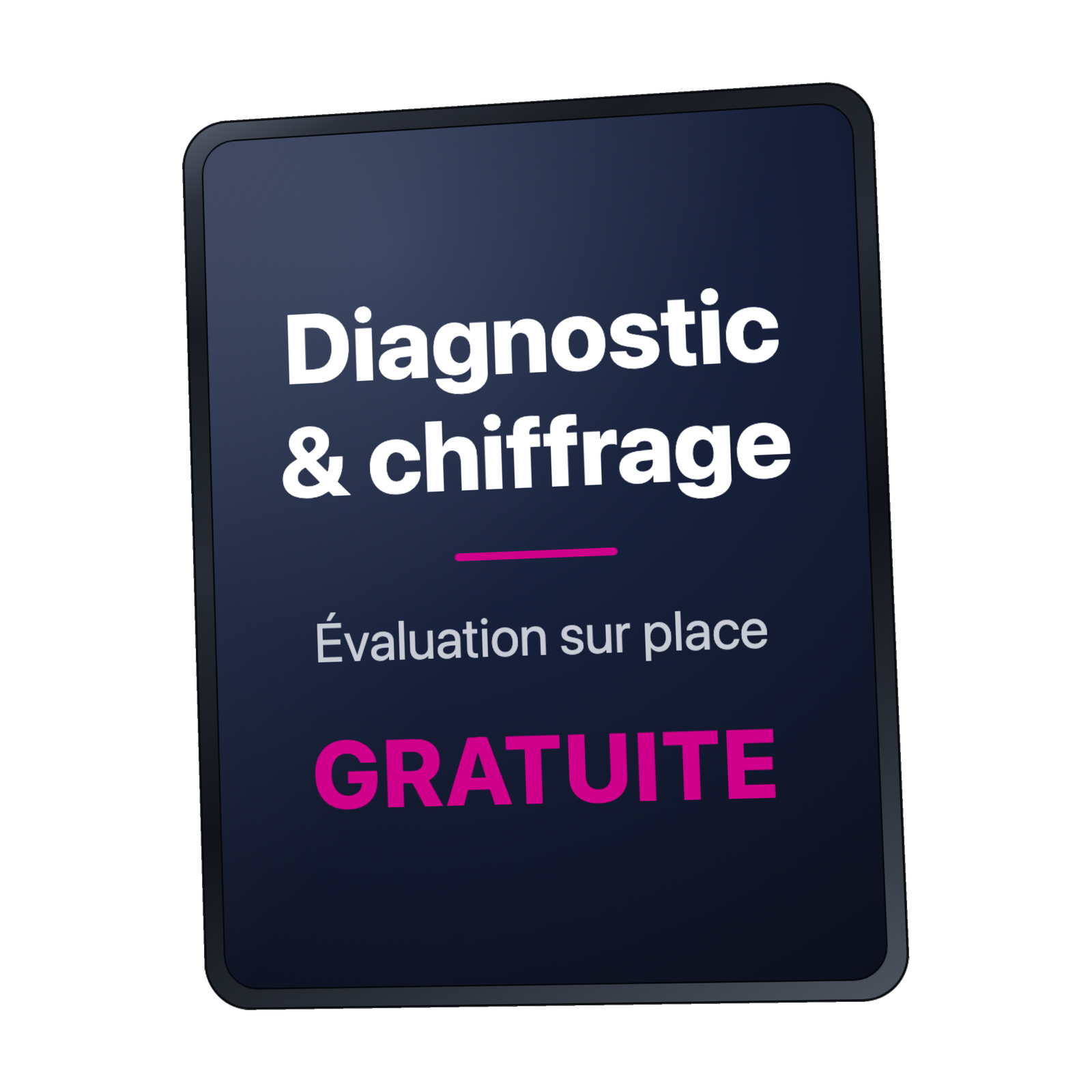 Visite & devis pour l'AG